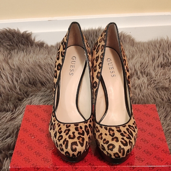 Guess Shoes - Guess Leopard Print Women's Shoes